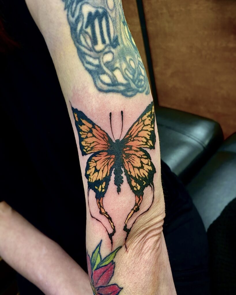 colourbutterflytattoo
