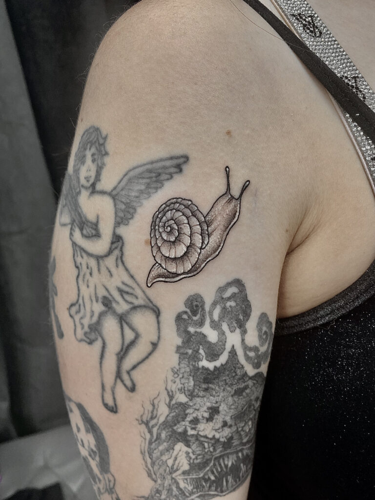 cutesmallsnailtatoo