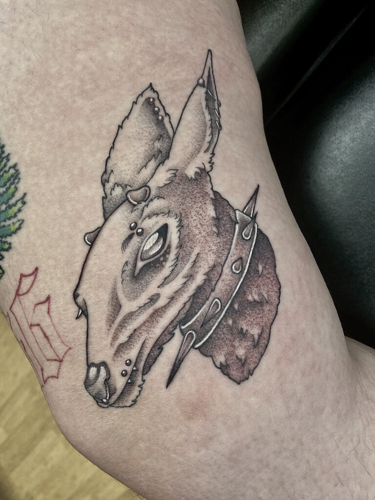 gothicdeerportrait