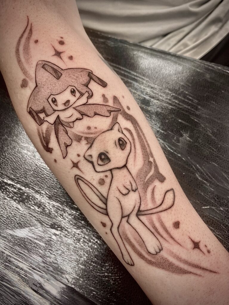 mewjirachipokemontattoo