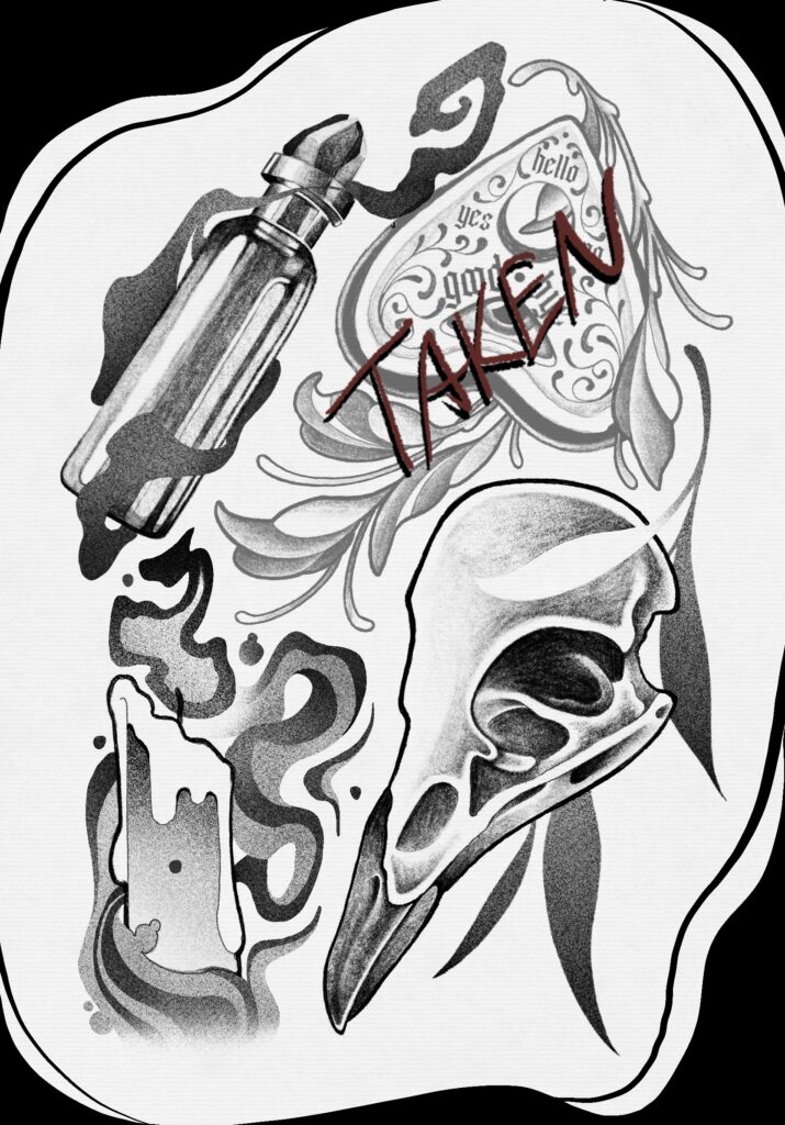 witchytattooflashsheet